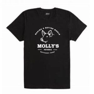 Unisex Molly's Pig Farm & Butchery Shop crew neck t-shirt